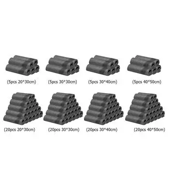 #L 5/20 шт. Салфетка для уборки из микрофибры без водяных знаков для кухни и ванной 5pcs 40*50