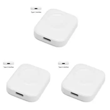 #L 5V/1A Беспроводной магнитный зарядный адаптер для часов (Белый порт TYPE-C)