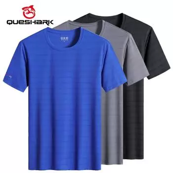 (L-8XL)Летняя быстросохнущая спортивная футболка, мужская футболка из ледяного шелка с круглым вырезом, свободные топы для фитнеса, Мужская футболка для бега, спортивная одежда XL белый