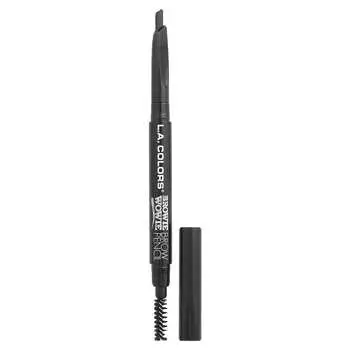 L.A. Colors, Browie Nowie, Brow Pencil, CBP408 Black, 0.2g (0.007oz)