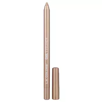 L.A. Colors Gel Eyeliner, CP639 Rose Gold Shimmer, 1.5 g (0.05 oz)