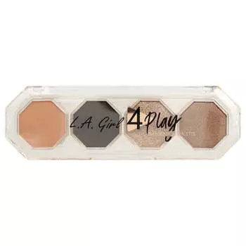L.A. Girl, 4-Play Eyeshadow Palette, GES232 Seduce, 3.2g (0.11oz)
