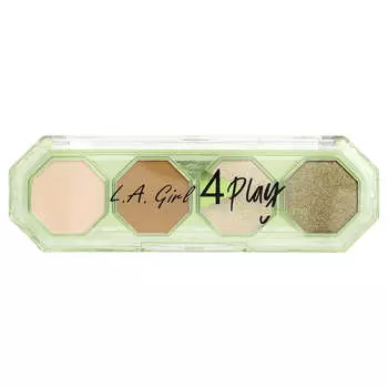 L.A. Girl, 4-Play Eyeshadow Palette, GES233 Cowgirl, 3.2g (0.11oz)