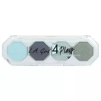 L.A. Girl, 4-Play Eyeshadow Palette, GES231 All Nighter, 3.2g (0.11oz)
