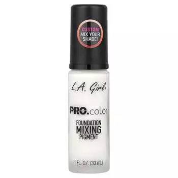 L.A. Girl, PRO.color Foundation Mixing Pigment, GLM711 White, 30ml (1fl oz)