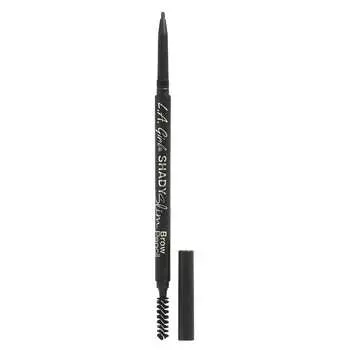 L.A. Girl, Shady Slim Brow Pencil, GB359 Blackest Brown, 0.08g (0.003oz)