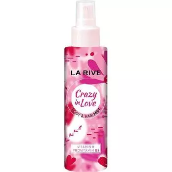 L Alive Crazy in Love Perfume Body & Hair Mist, 200ml, 1 unit