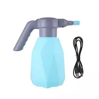 L Электрический садовый опрыскиватель с равномерным распределением воды - управление одной кнопкой Автоматический полив растений Лейка розовая 2л розовая 2l pink