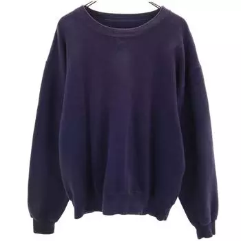 L.L.Bean 90s Made in USA Old Long sleeve sweat trainer Men s Used