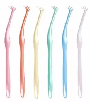 L Lapis One Tuft Новый, совместно разработанный компанией Partial Interdental Thick, удобный для удержания и поставляется с 1 набором из 6 APIS: Кисть, Модель, Стоматология,