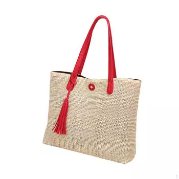 Льняная сумка через плечо для женщин, молния, подарки на День святого Валентина, день рождения красный