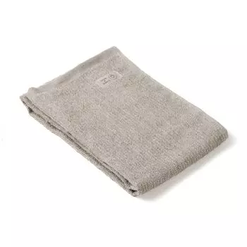 льняной ворс лицевая сторона 34 x 78 быстрый бежевый [LINEN & BASIC] 100% полотенце, см, неотбеленное, легкое, компактное, мягкое, сушит, впитывает,