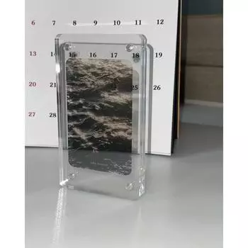 L-образная акриловая магнитная рамка 12 x 7 см фоторамка для открытки