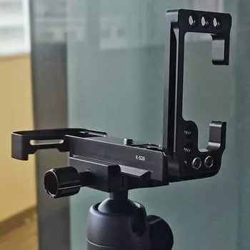 L-образная монтажная пластина для камеры XS20, быстросъемная пластина, легкий переход между альбомной и портретной ориентацией