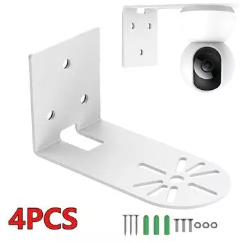 L-образный настенно-потолочный кронштейн для CCTV-камеры, держатель купольной камеры PTZ, система видеонаблюдения для помещений и улицы 4PCS