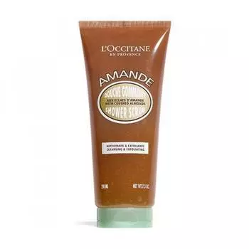 L Occitane миндальный скраб для душа 200 мл