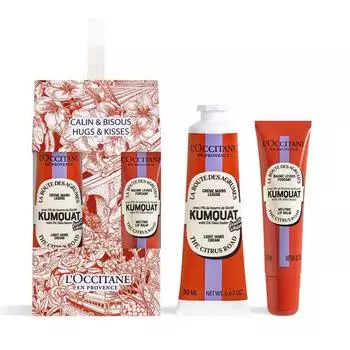 L OCCITANE Comquat Light Hand & Melting Lip Balm Duo