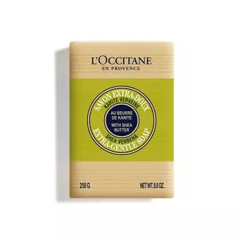 L OCCITANE Мыло Ши Вербена 250 г для женщин, мужчин и детей - натуральное ароматизированное мыло