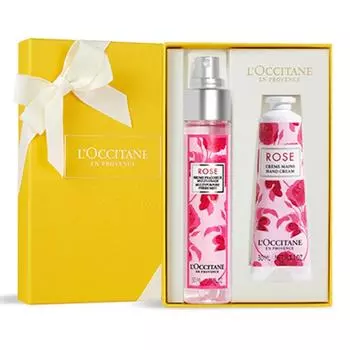 L Occitane Rose Mist 50 мл + Hand Cream 30 мл Набор, 1 набор