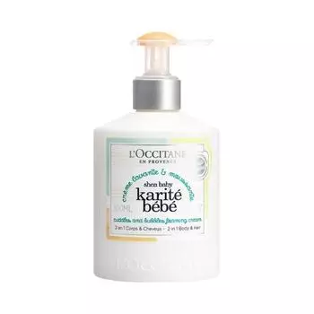 L Occitane Sheer Baby Cuddle & Bubble Пенящийся крем 300 мл