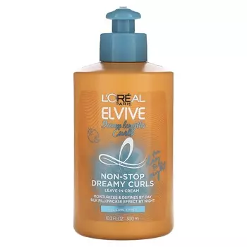 L Oral, Elvive, Dream Length Curls, несмываемый крем, 10,2 жидких унций (300 мл)