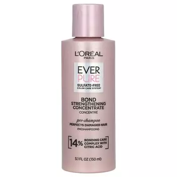 L Oral, Ever Pure, Pre-Shampoo, концентрат для укрепления волос, 5,1 жидких унций (150 мл)