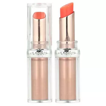 L Oral, Glow Paradise, бальзам-помада, 140 персиковых оттенков, 1 помада