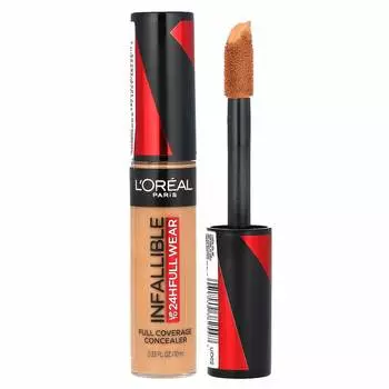 L Oral, Infallible, корректор с полным покрытием, 400 Caramel, 10 мл (0,33 жидких унции)