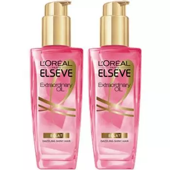 L Oral Paris Elseve Extra Ordinary High Shine Oil Rose, 100 мл, 2 шт.