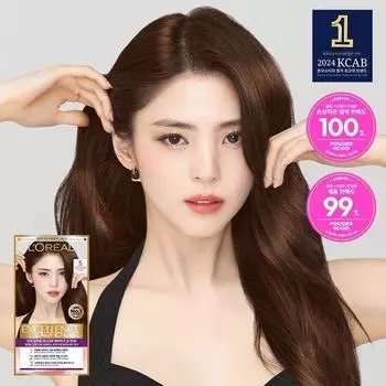 L Oral Paris Excellence Duo Cream 9 цветов (для окрашивания волос и седых волос) No. 6.35 Copper Light Brown