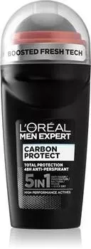 L’oral Paris Men Expert Carbon Protect Anti-transpirant Roll-on TU прозрачный