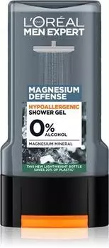 L Oral Paris Men Expert Magnesium Defence Hypoallergenic Shower Gel For Men TU прозрачный