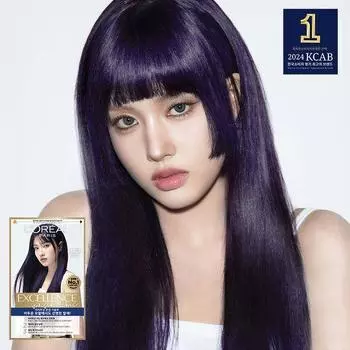 L Oral Paris НОВЫЙ уровень чернил Excellence Parisian Chic Нет. 4.21 Чернила фиолетовые/ Нет. 4.11 Чернила синие 2 цвета No. 4.21 Ink Purple