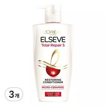 L Oral Paris Total Repair 5 Conditioner, 410ml, 3 units
