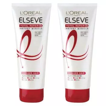 L Oral Paris Total Repair 5 Instant Miracle Hair Pack, 170 мл, 2 упаковки