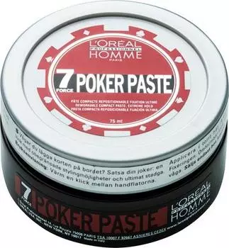 L’Oral Professionnel Homme 7 Poker pte modelante fixation extra forte TU прозрачный