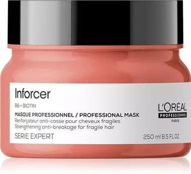 L Oral Professionnel Serie Expert Inforcer укрепляющая маска для ломких и поврежденных волос. TU прозрачный