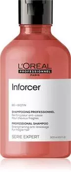 L Oral Professionnel Serie Expert Inforcer восстанавливающий и укрепляющий шампунь для борьбы с ломкостью волос. TU прозрачный
