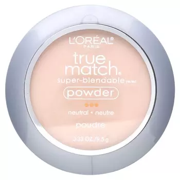 L Oral, True Match, суперсмешиваемая пудра, N2 Classic Ivory, 9,5 г (0,33 унции)