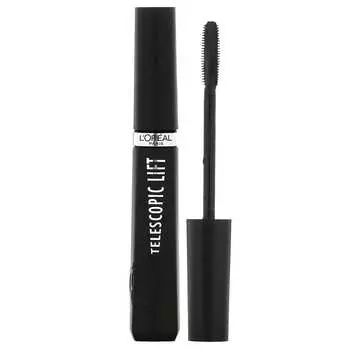 L Oral, Тушь для ресниц Telescopic Lift, оттенок 990 Blackest Black, 0,33 жидких унций (10 мл)