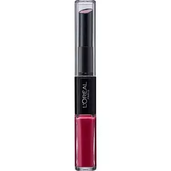 L Oreal Dual Lip Gloss & Balm 214 Raspberry 5.6ml