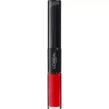 L Oreal Dual Lip Gloss & Balm 506 Red Infallible 5.6ml