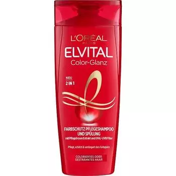 L Oreal Elvital 2in1 Color Shine Shampoo & Conditioner 250ml