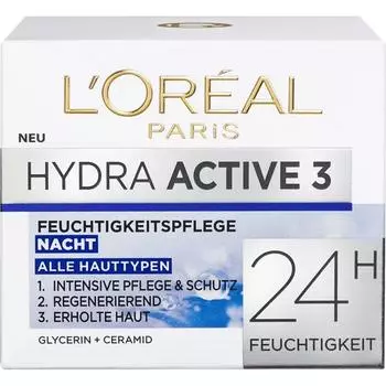 L’Oreal Hydra Active3 Night Cream 50ml