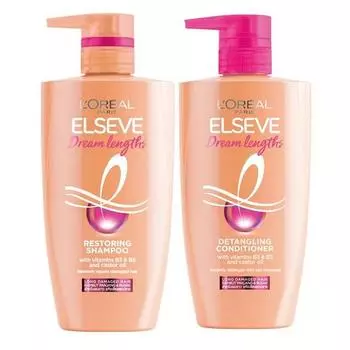 L Oreal Paris Dream Langs Шампунь 410мл+Кондиционер 410мл 2 набора, 1 набор Корейский уход за волосами
