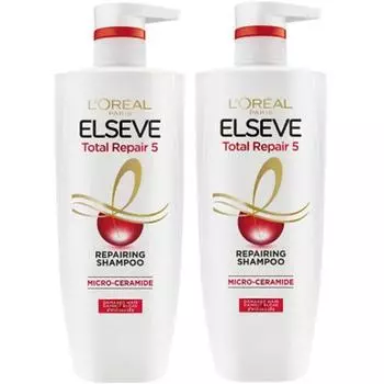 L Oreal Paris Total Repair 5 Шампунь, 620мл, 2 корейских ухода за волосами