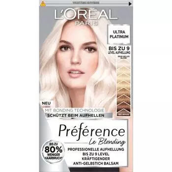 L’Oreal Preference Hair Dye 9L Ultra Platinum 1st