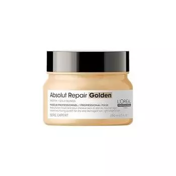 L Oreal Professionnel Absolute Repair Golden Mask | Восстановление и блеск для сухих поврежденных волос 240 мл