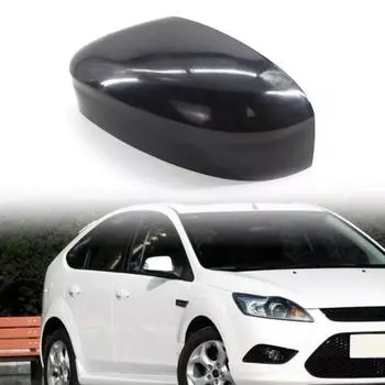 L/R матовое черное зеркало заднего вида, крышка боковой двери BM5117K748AA BM5117K747AA для Ford Left