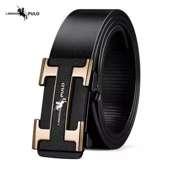 L.RIDING PULO Мужской ремень с автоматической пряжкой, очень модный и прочный 110cm